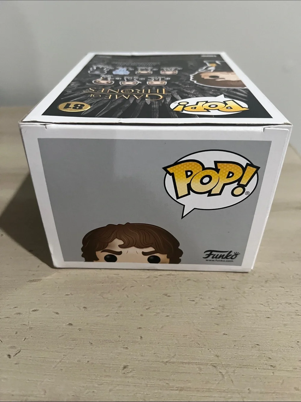 Funko Pop! Game of Thrones Theon Greyjoy Vinyl Figure - Brown, Black, White